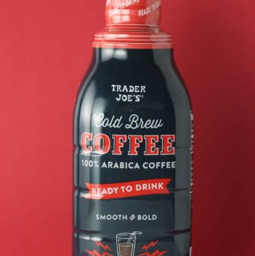 Trader Joe's Cold Brew Coffee bottle