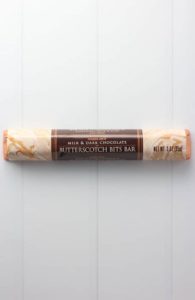 Trader Joe's Milk and Dark Chocolate Butterscotch Bits Bar