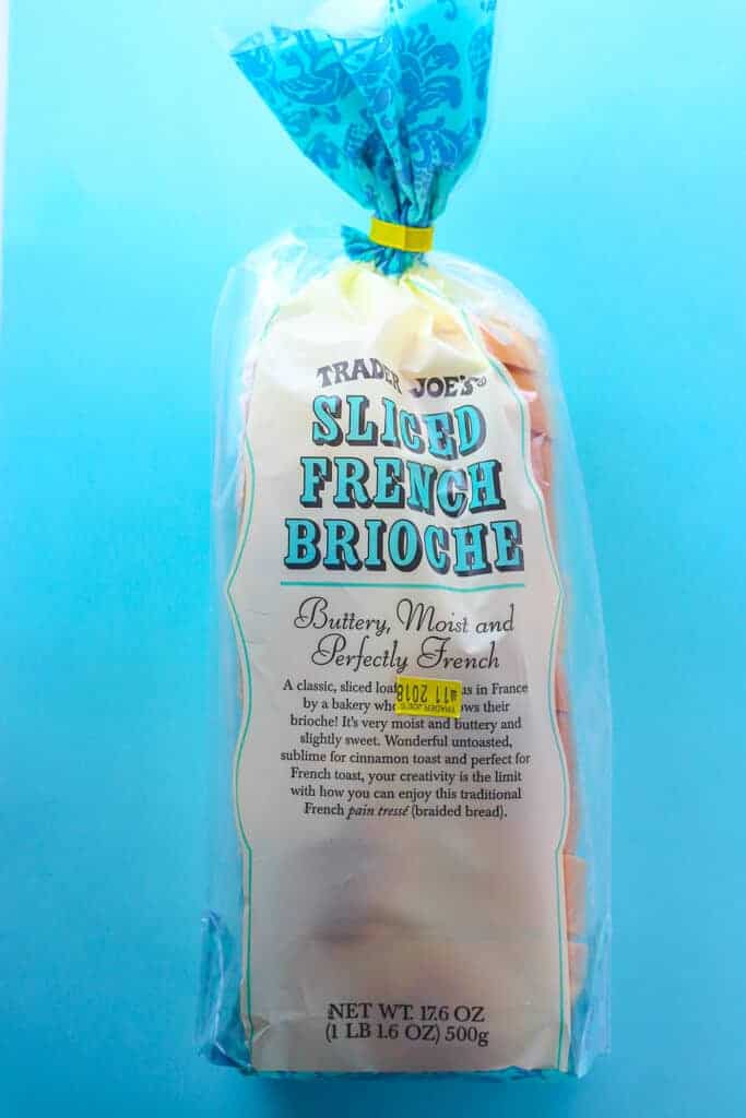 Trader Joe's Sliced French Brioche package
