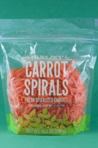 Trader Joe's Carrot Spirals