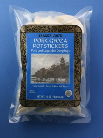 Trader Joe's Pork Gyoza Potstickers