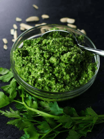 Arugula Pesto Google Web Stories Cover