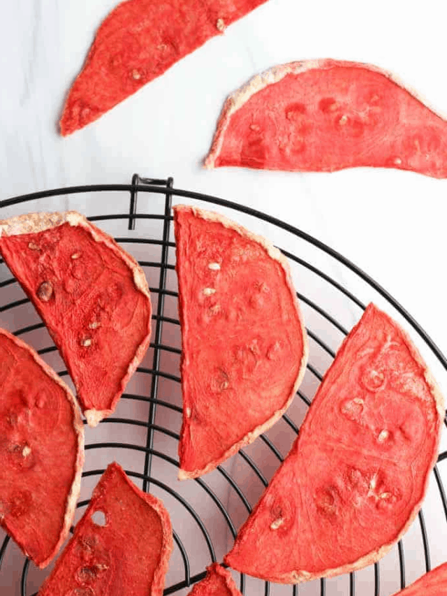 How to Make Dehydrated Watermelon