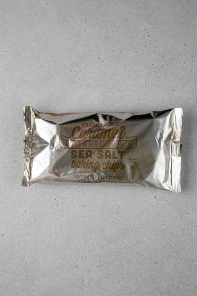 Trader Joe's Caramel Sea Salt Baking Chips unopened