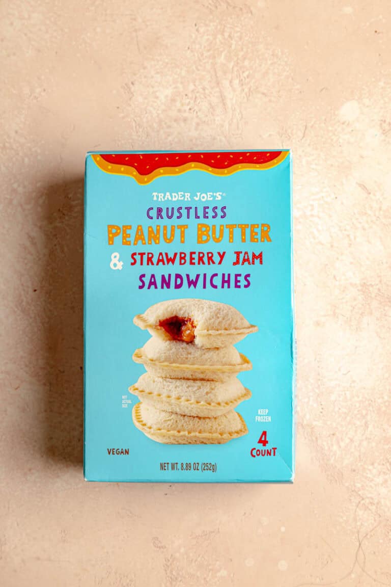 Trader Joe's Crustless Peanut Butter & Strawberry Jam Sandwiches Review ...