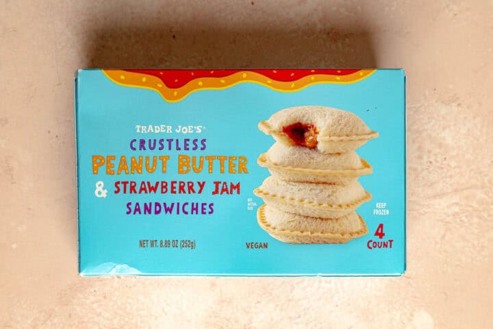 Trader Joe's Crustless Peanut Butter & Strawberry Jam Sandwiches Review ...