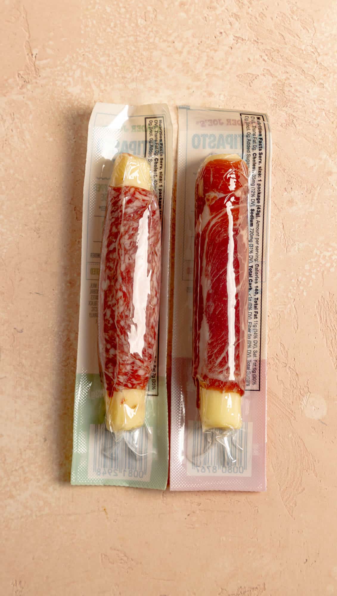 The back of Trader Joe's Antipasto Sticks.